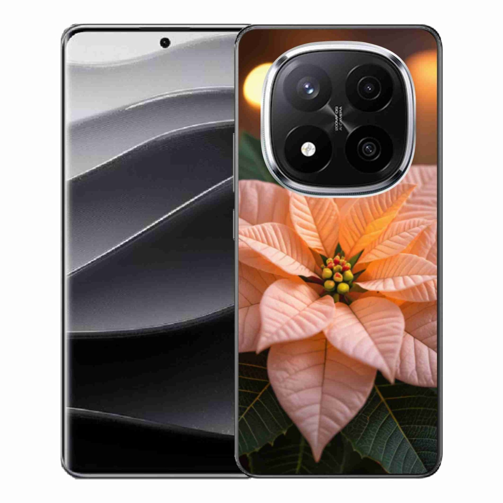 Gelový kryt mmCase na Xiaomi Redmi Note 14 Pro+ 5G - vánoční hvězda