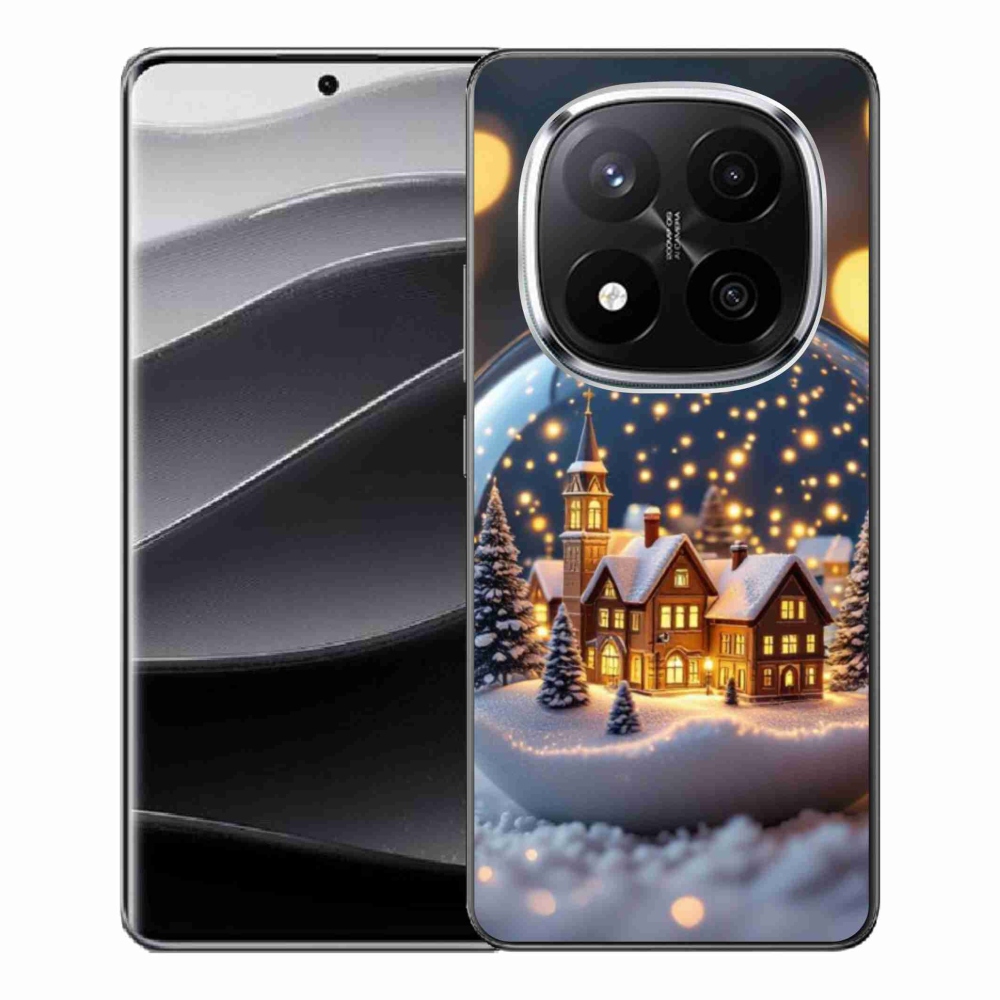 Gelový kryt mmCase na Xiaomi Redmi Note 14 Pro+ 5G - vánoční koule 4