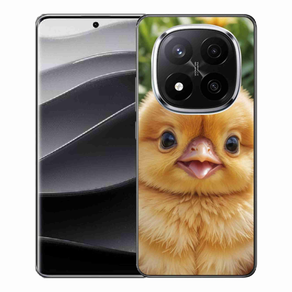 Gelový kryt mmCase na Xiaomi Redmi Note 14 Pro+ 5G - veselé kuřátko