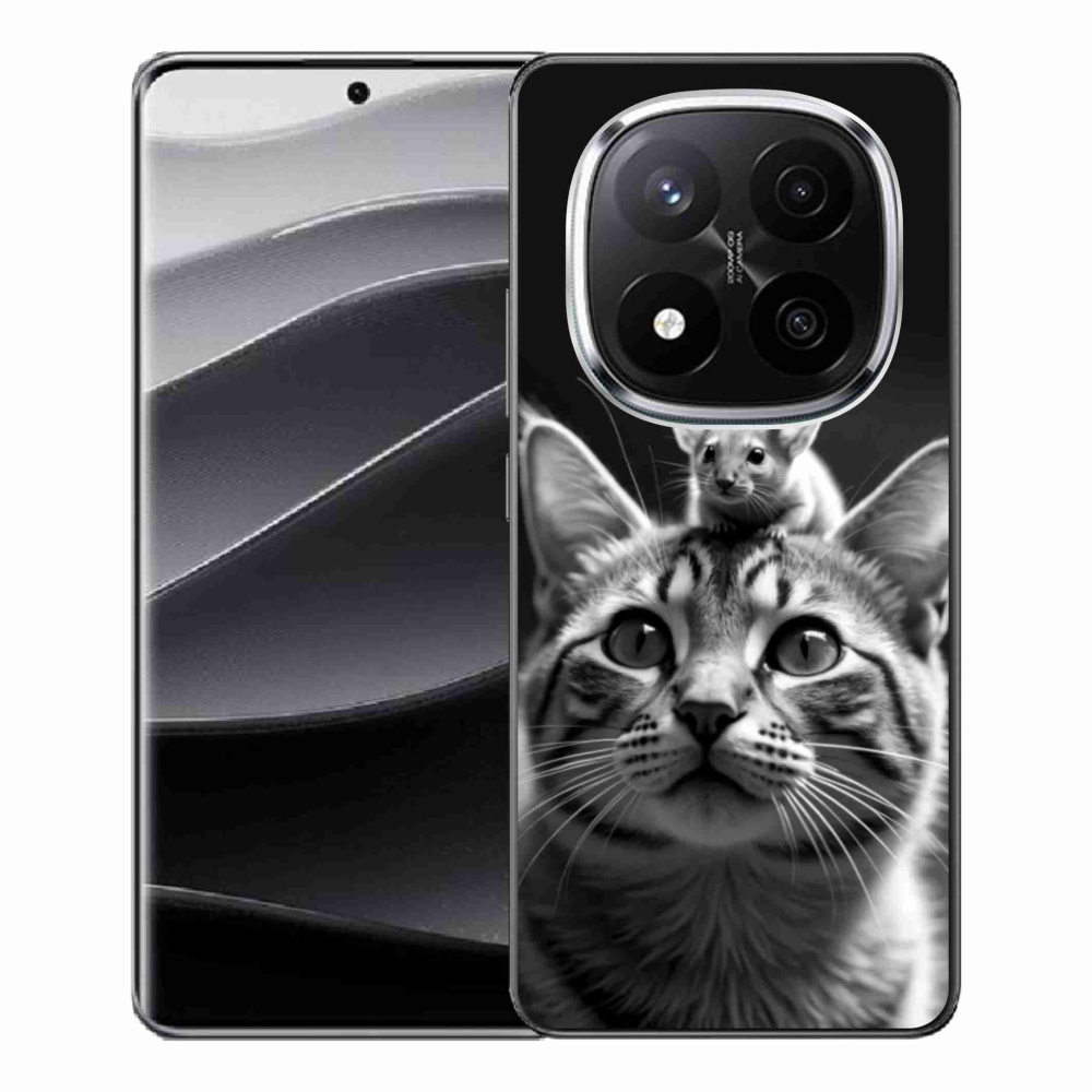 Gelový kryt mmCase na Xiaomi Redmi Note 14 Pro+ 5G - zvířecí přátelství 2