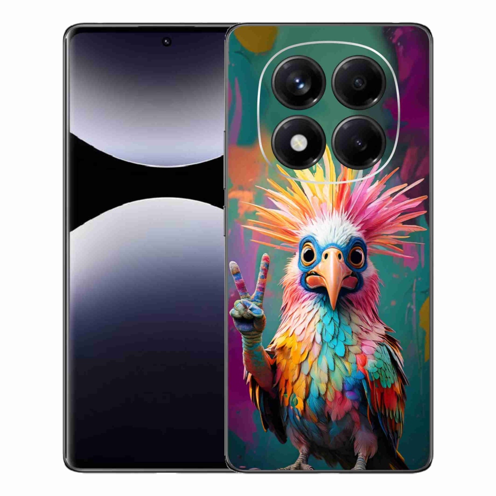 Gelový kryt mmCase na Xiaomi Redmi Note 14 Pro - barevný rebel
