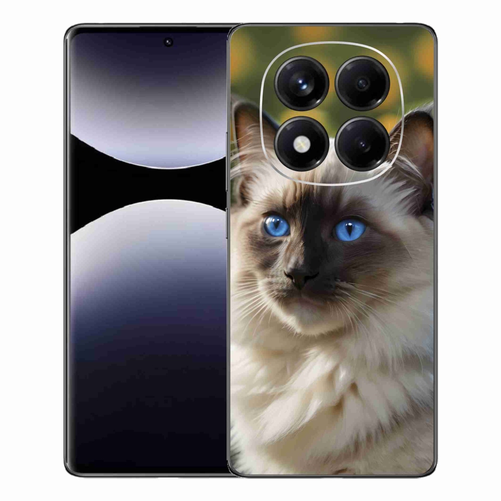 Gelový kryt mmCase na Xiaomi Redmi Note 14 Pro - bílý ragdoll