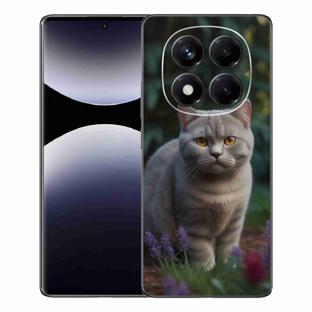 Gelový kryt mmCase na Xiaomi Redmi Note 14 Pro - britská kočka