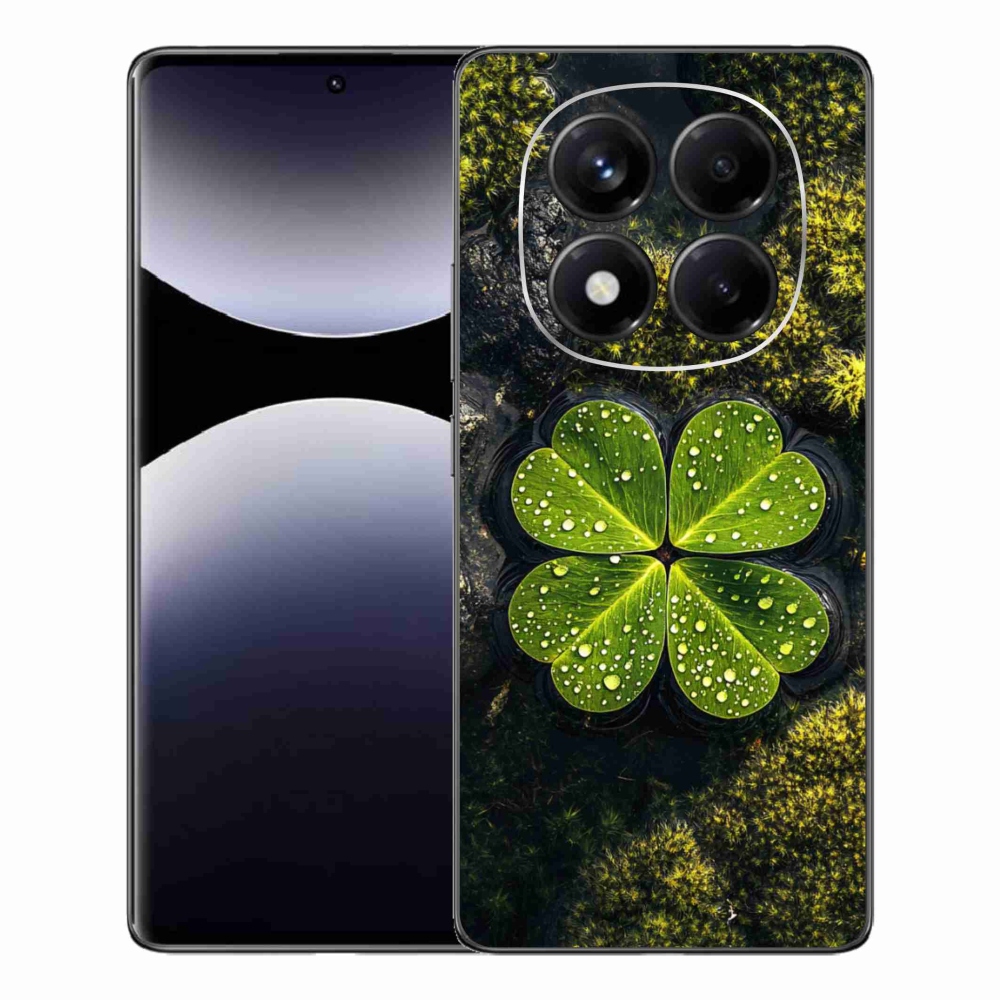 Gelový kryt mmCase na Xiaomi Redmi Note 14 Pro - čtyřlístek