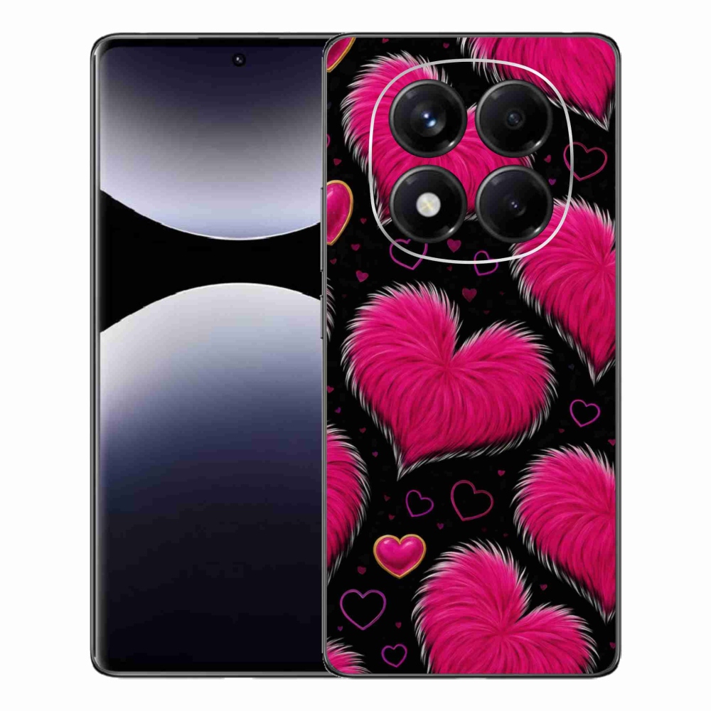 Gelový kryt mmCase na Xiaomi Redmi Note 14 Pro - hebká srdce