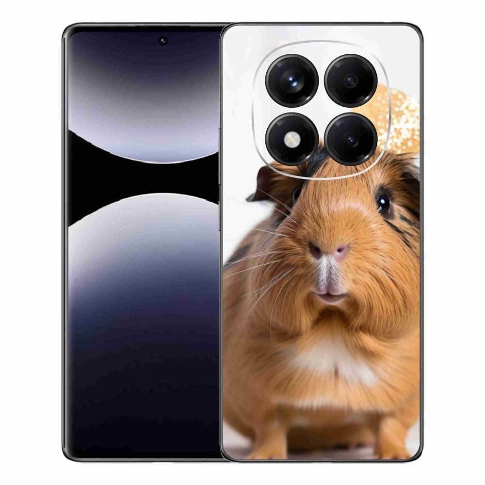 Gelový kryt mmCase na Xiaomi Redmi Note 14 Pro - hnědé morče