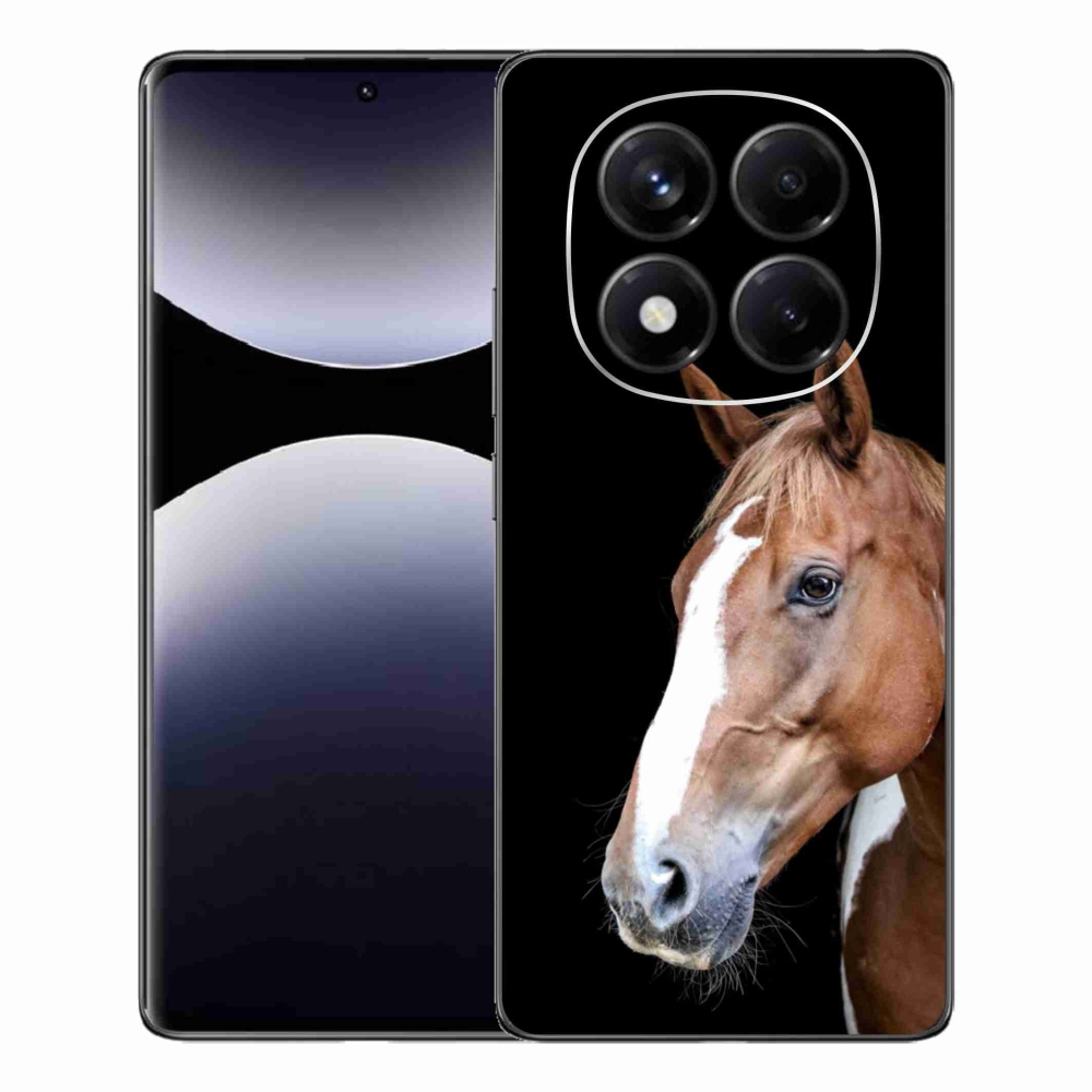 Gelový kryt mmCase na Xiaomi Redmi Note 14 Pro - hnědý kůň 3