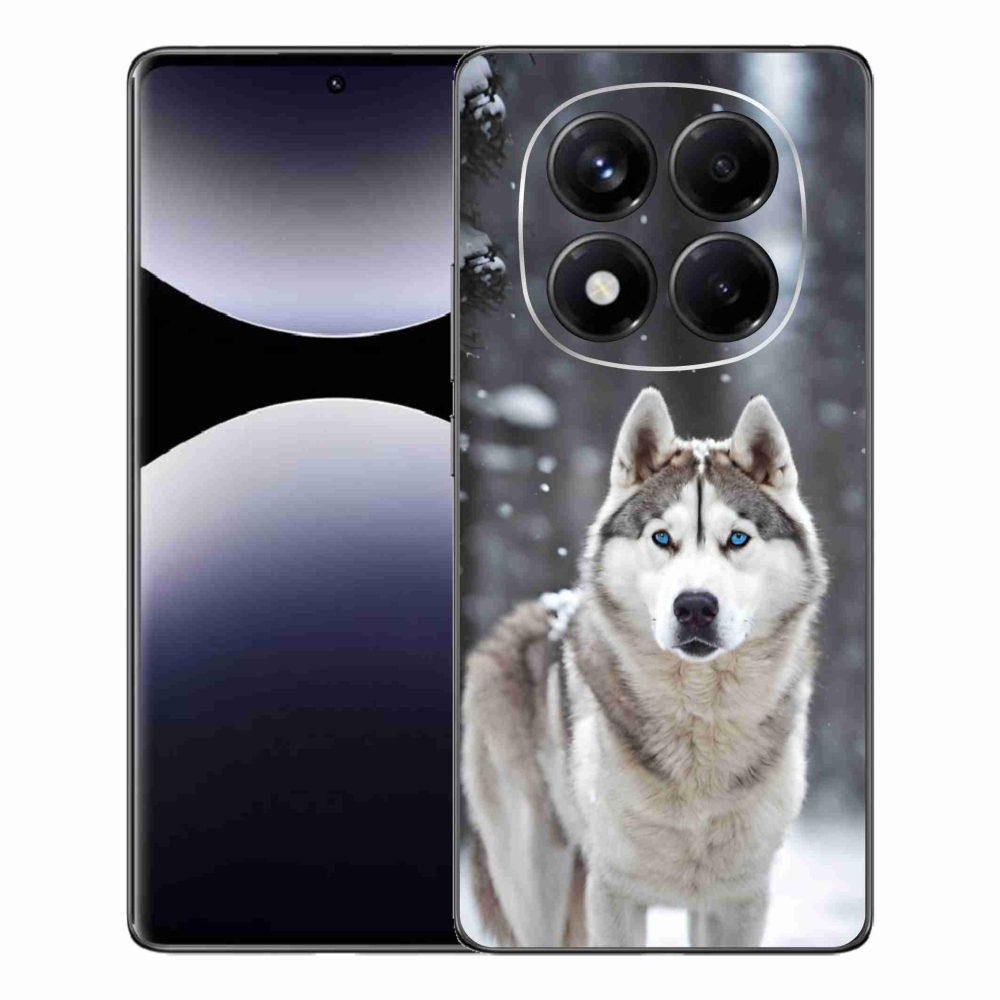 Gelový kryt mmCase na Xiaomi Redmi Note 14 Pro - husky 2