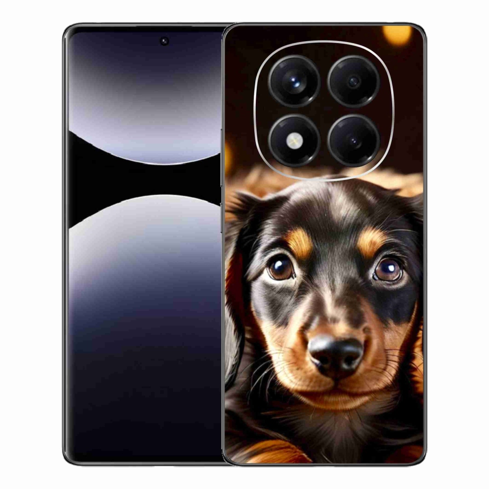 Gelový kryt mmCase na Xiaomi Redmi Note 14 Pro - jezevčík