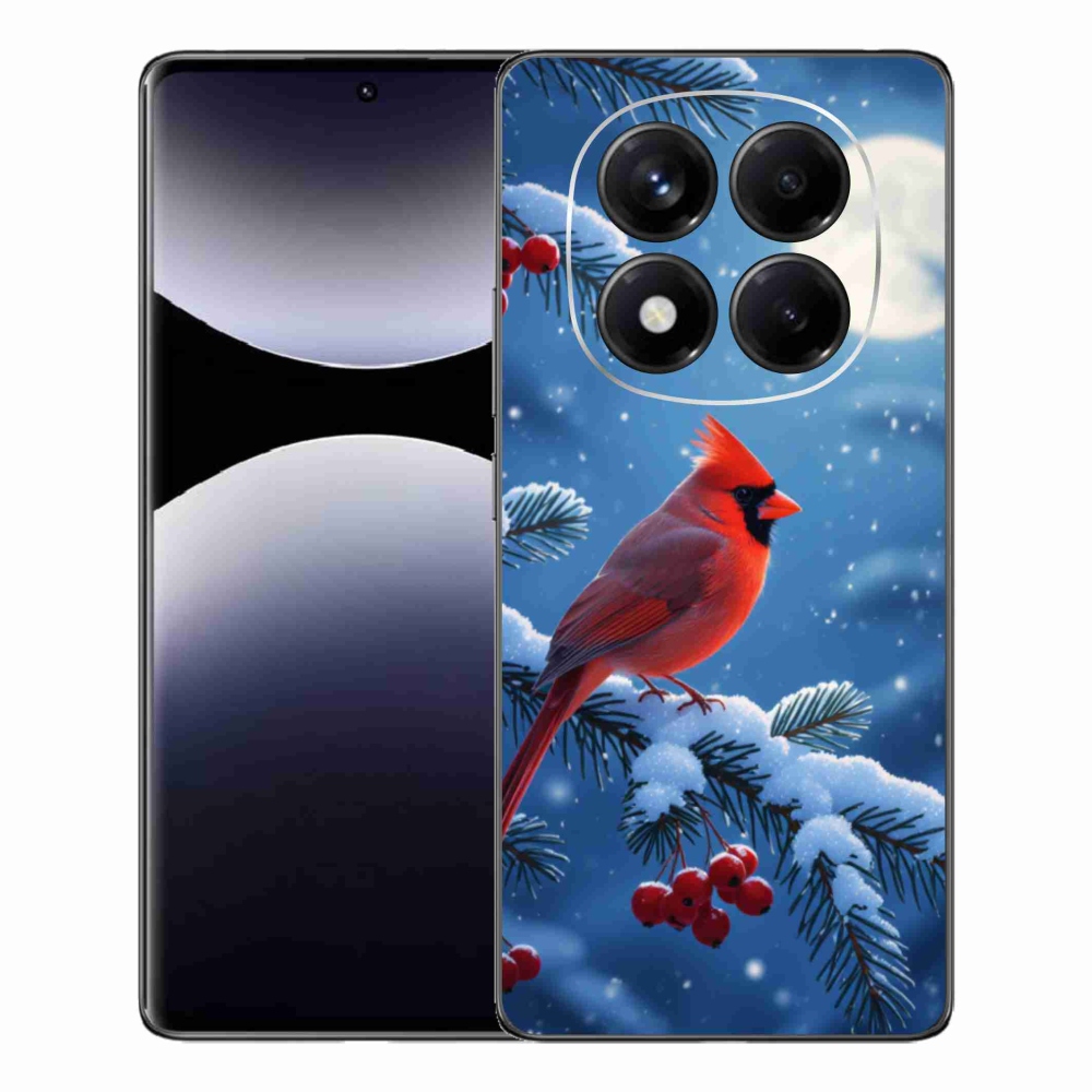 Gelový kryt mmCase na Xiaomi Redmi Note 14 Pro - kardinál červený