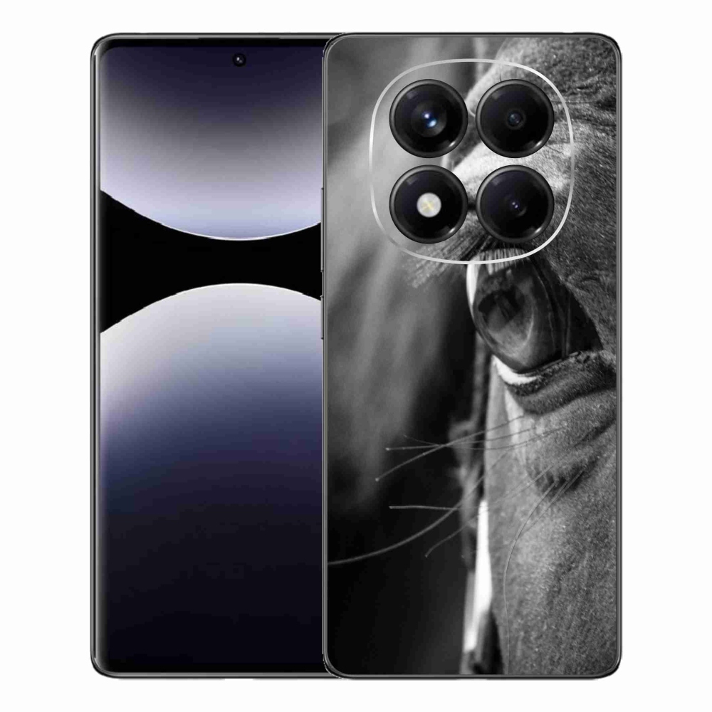 Gelový kryt mmCase na Xiaomi Redmi Note 14 Pro - koňský pohled