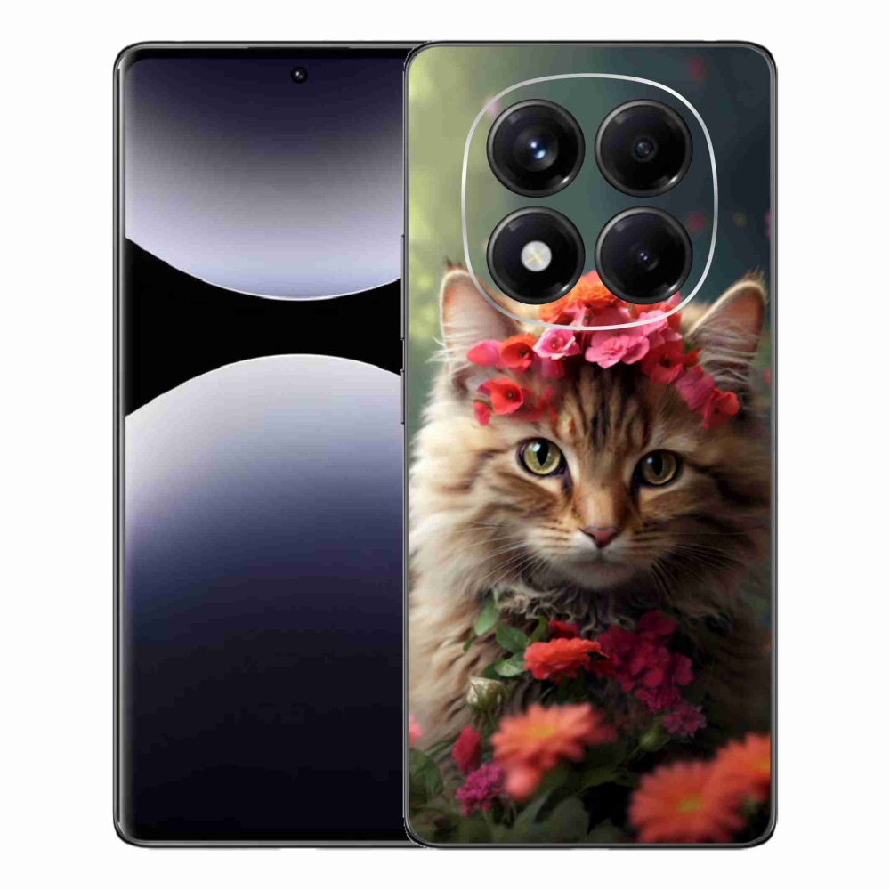 Gelový kryt mmCase na Xiaomi Redmi Note 14 Pro - kočíčí princezna
