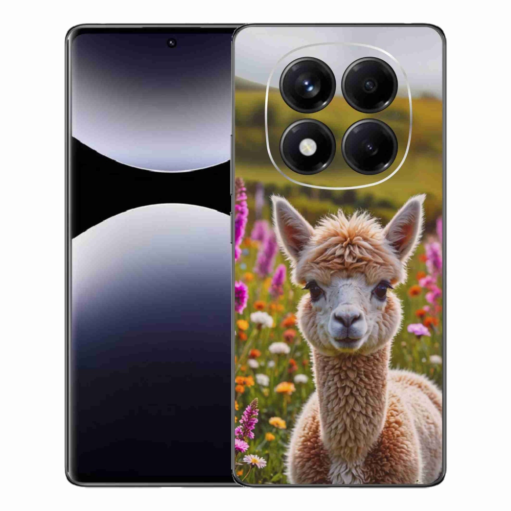 Gelový kryt mmCase na Xiaomi Redmi Note 14 Pro - lama na louce