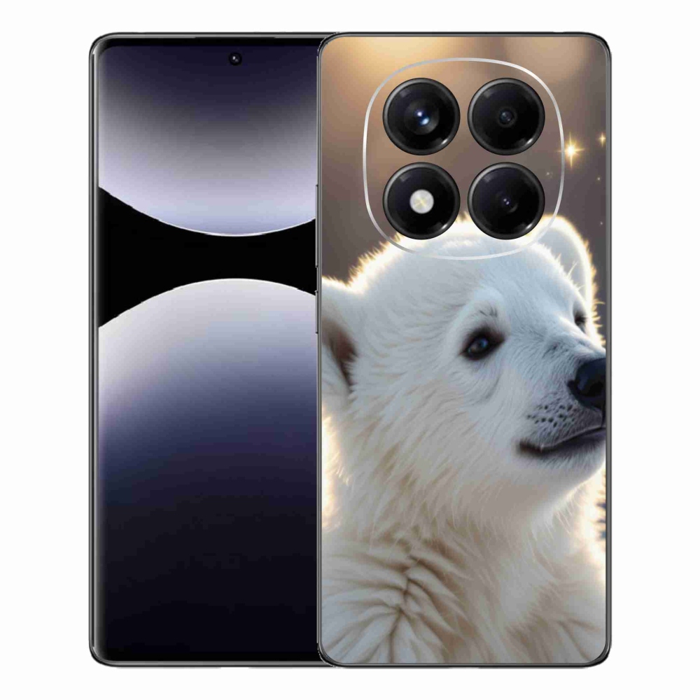 Gelový kryt mmCase na Xiaomi Redmi Note 14 Pro - lední medvěd