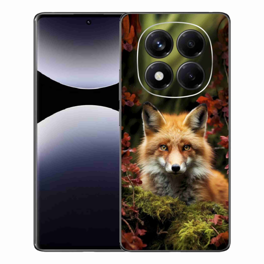 Gelový kryt mmCase na Xiaomi Redmi Note 14 Pro - liška v lese