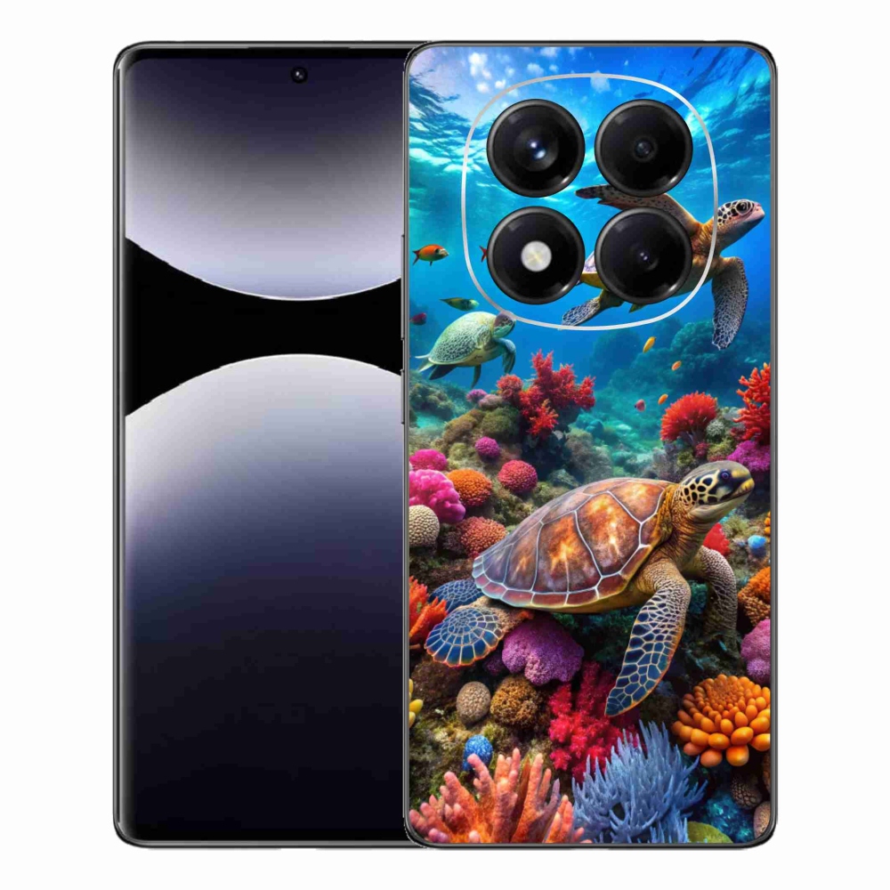 Gelový kryt mmCase na Xiaomi Redmi Note 14 Pro - mořský svět 2