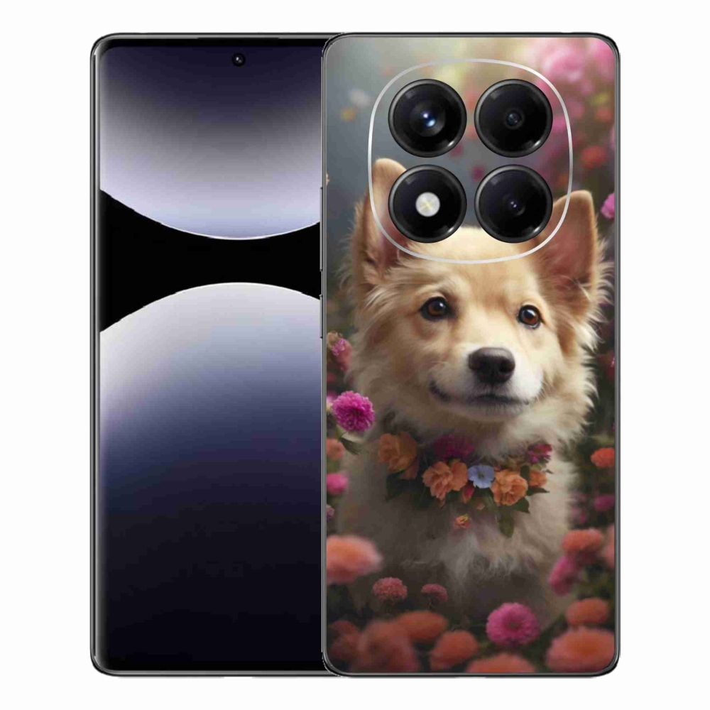 Gelový kryt mmCase na Xiaomi Redmi Note 14 Pro - německý špic