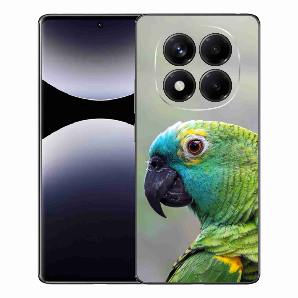 Gelový kryt mmCase na Xiaomi Redmi Note 14 Pro - papoušek amazoňan