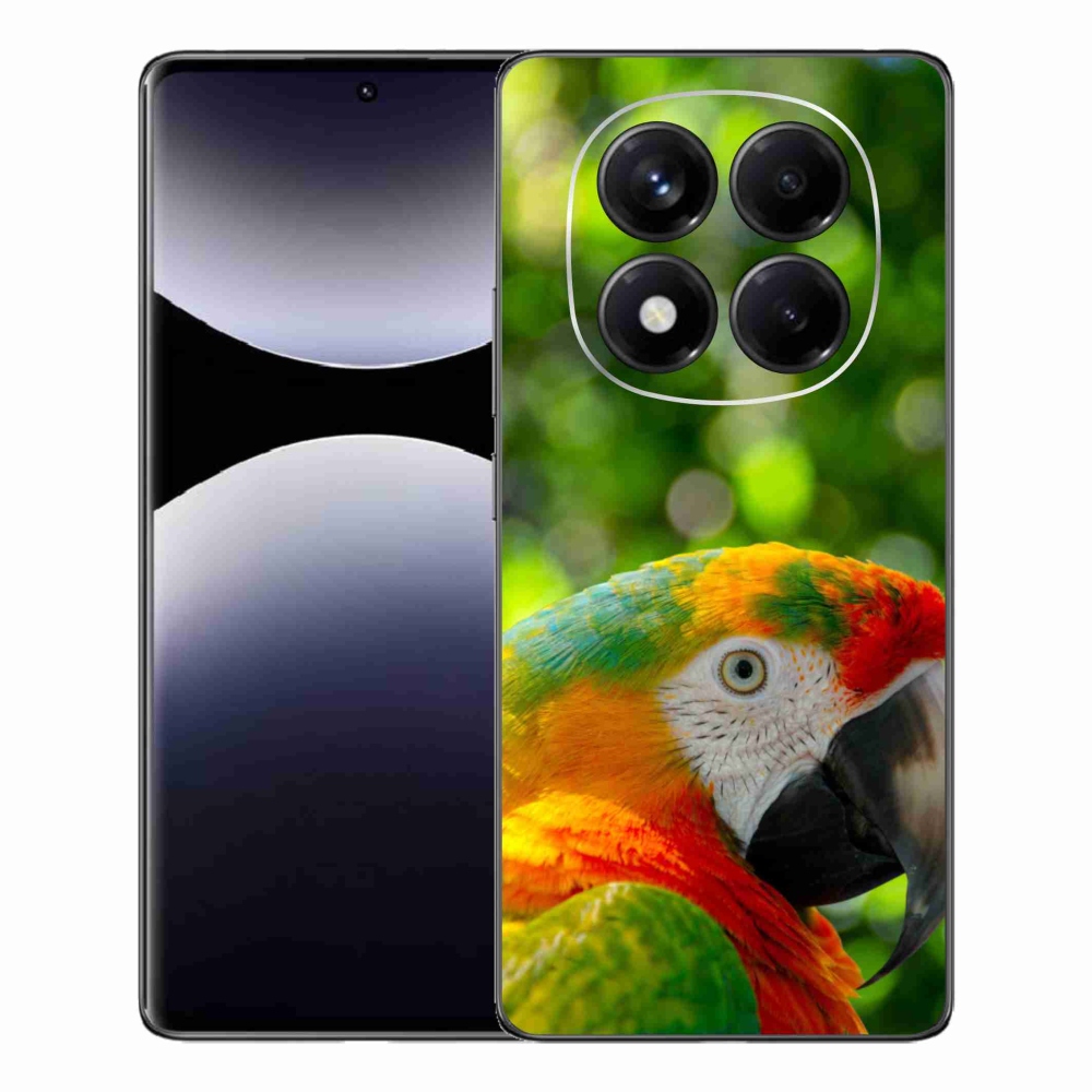 Gelový kryt mmCase na Xiaomi Redmi Note 14 Pro - papoušek ara 3