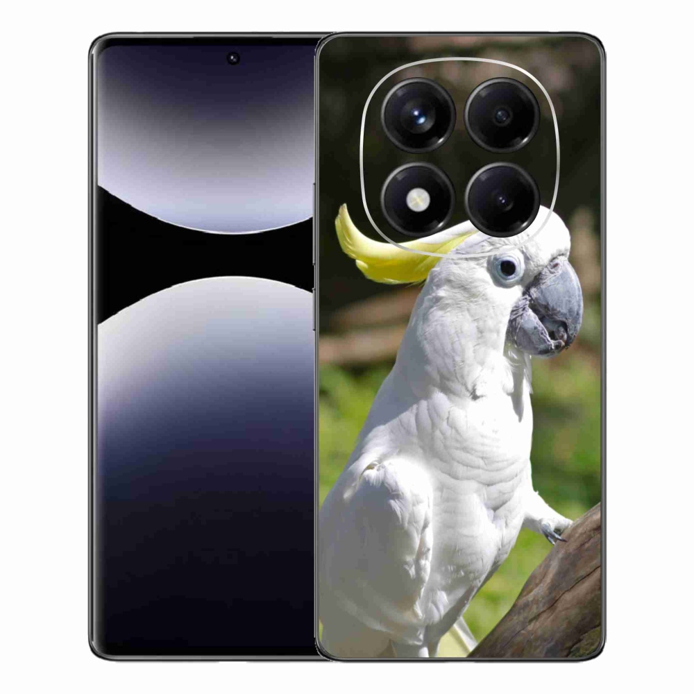 Gelový kryt mmCase na Xiaomi Redmi Note 14 Pro - papoušek kakadu 2