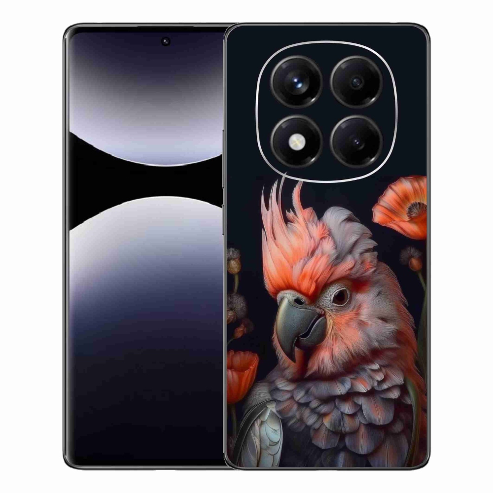 Gelový kryt mmCase na Xiaomi Redmi Note 14 Pro - papoušek kakadu v barvách