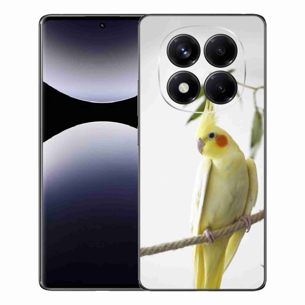 Gelový kryt mmCase na Xiaomi Redmi Note 14 Pro - papoušek korela chocholatá