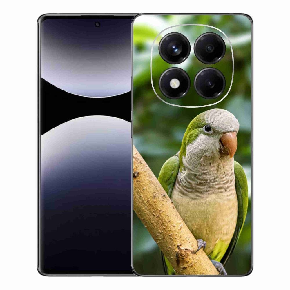 Gelový kryt mmCase na Xiaomi Redmi Note 14 Pro - papoušek mníšek