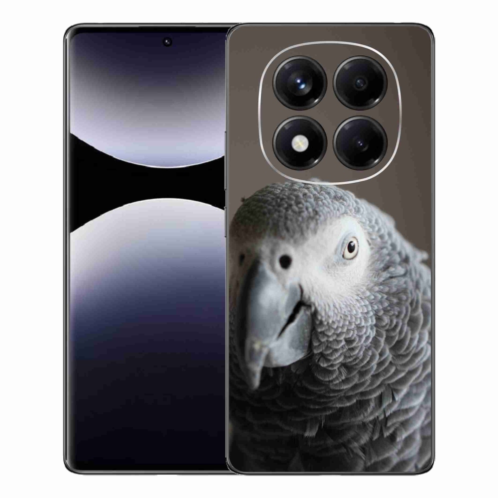 Gelový kryt mmCase na Xiaomi Redmi Note 14 Pro - papoušek žako 2