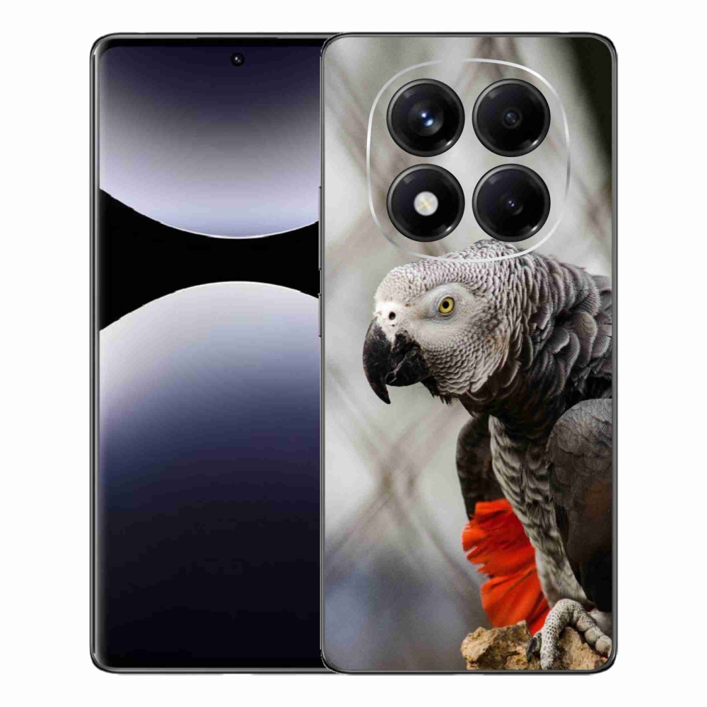Gelový kryt mmCase na Xiaomi Redmi Note 14 Pro - papoušek žako 3