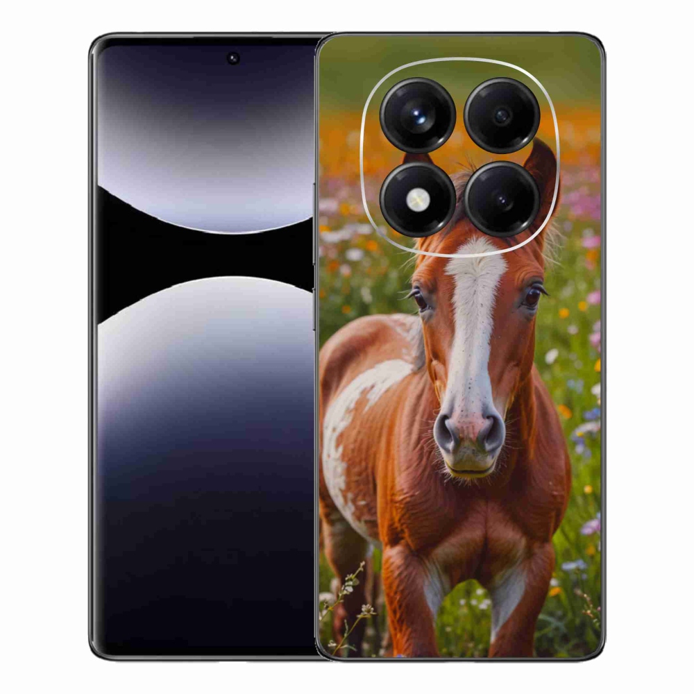 Gelový kryt mmCase na Xiaomi Redmi Note 14 Pro - roztomilé hříbě