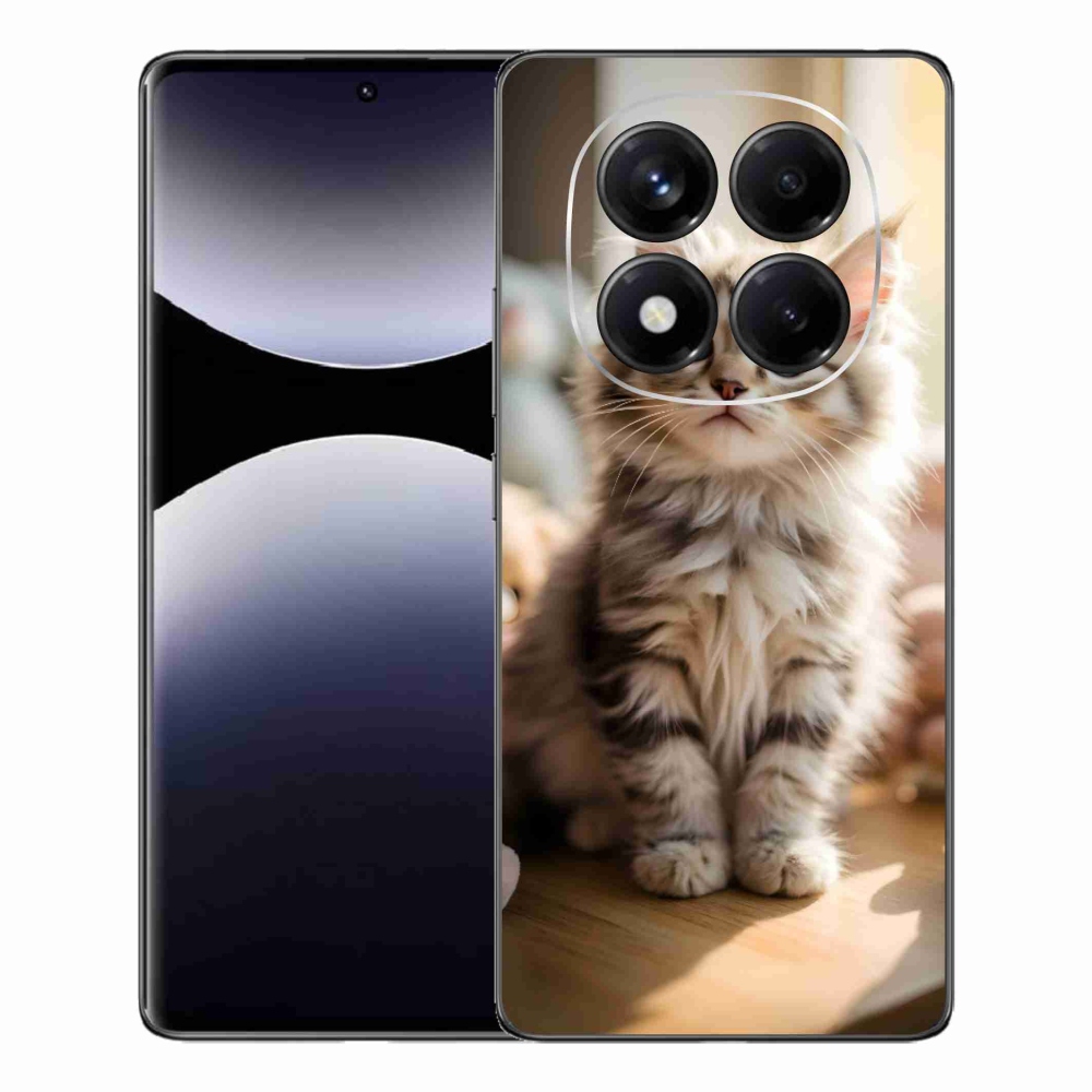 Gelový kryt mmCase na Xiaomi Redmi Note 14 Pro - roztomilé kotě 10