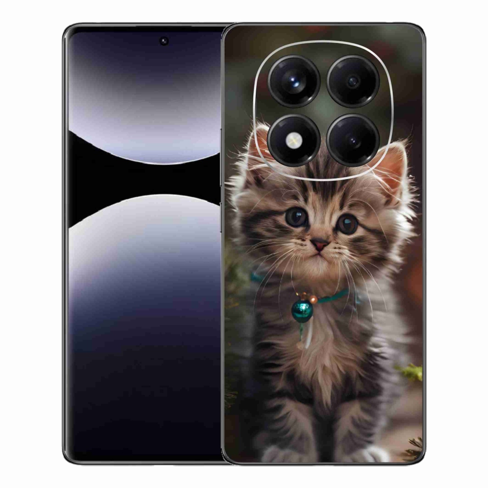 Gelový kryt mmCase na Xiaomi Redmi Note 14 Pro - roztomilé kotě 11