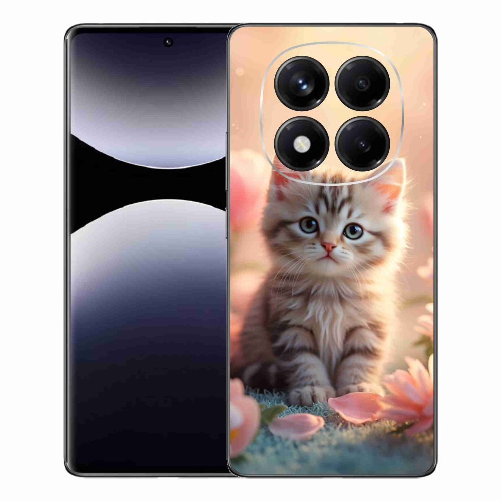 Gelový kryt mmCase na Xiaomi Redmi Note 14 Pro - roztomilé kotě 8
