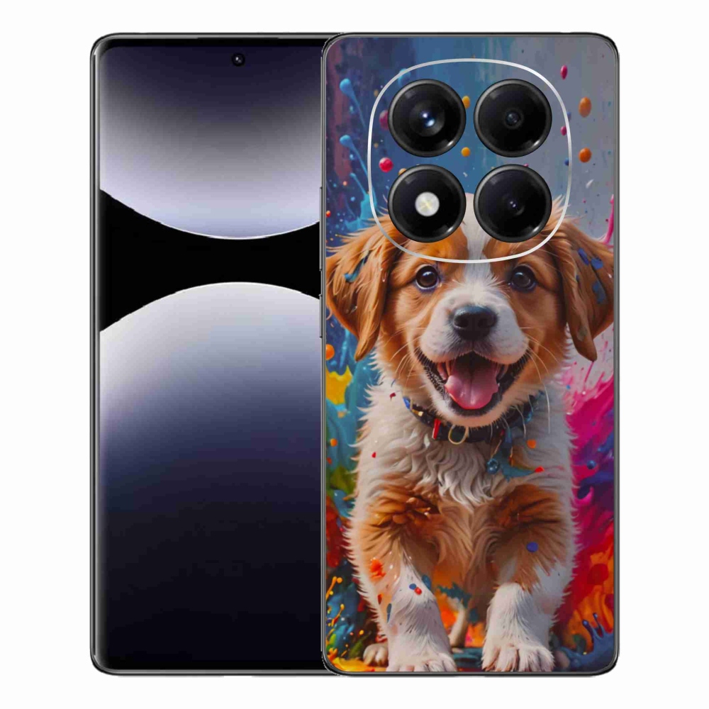 Gelový kryt mmCase na Xiaomi Redmi Note 14 Pro - roztomilé štěně 3