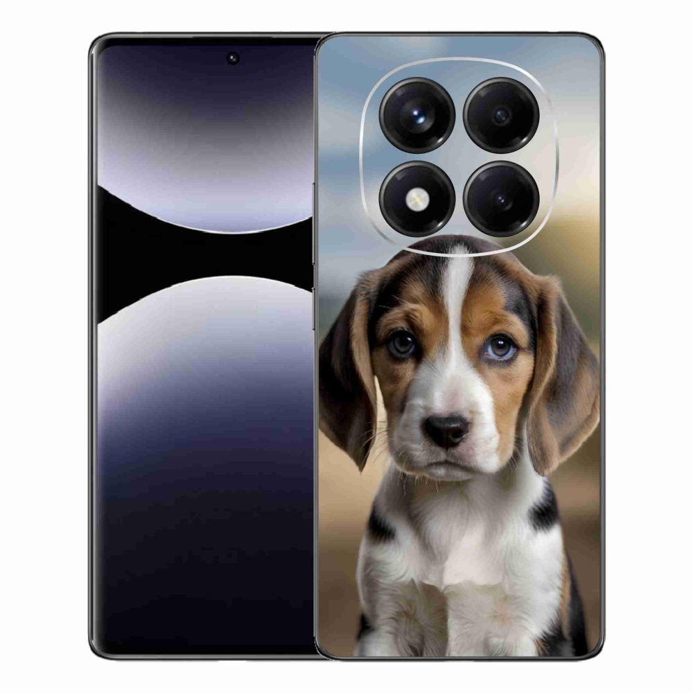 Gelový kryt mmCase na Xiaomi Redmi Note 14 Pro - roztomilý bígl
