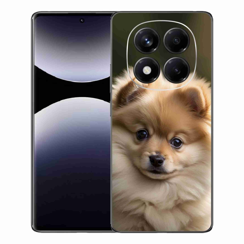 Gelový kryt mmCase na Xiaomi Redmi Note 14 Pro - roztomilý pomeranian 2
