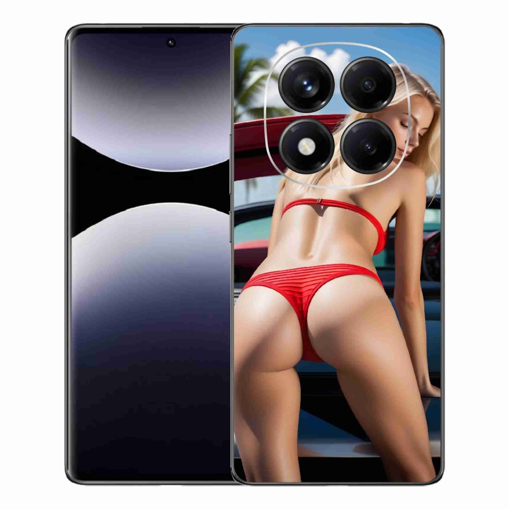 Gelový kryt mmCase na Xiaomi Redmi Note 14 Pro - sexy žena 2