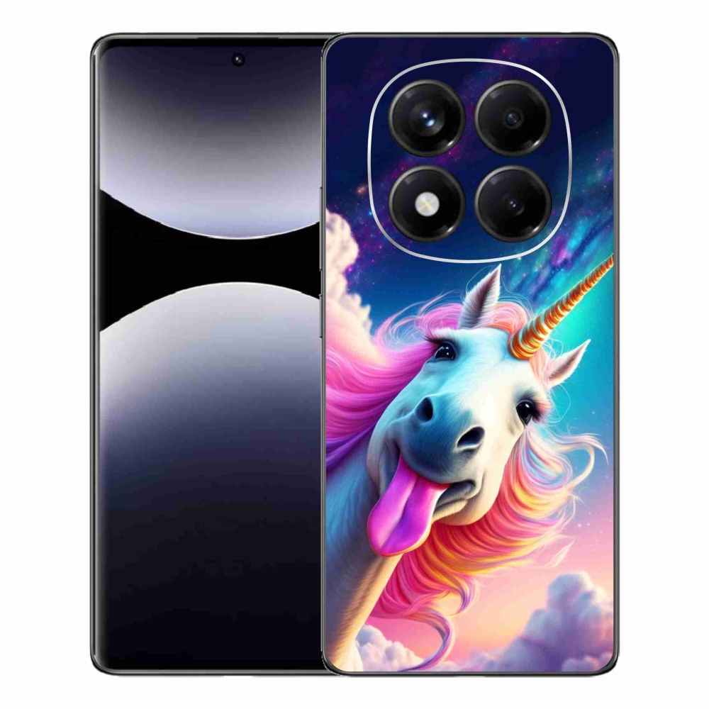Gelový kryt mmCase na Xiaomi Redmi Note 14 Pro - šílený jednorožec