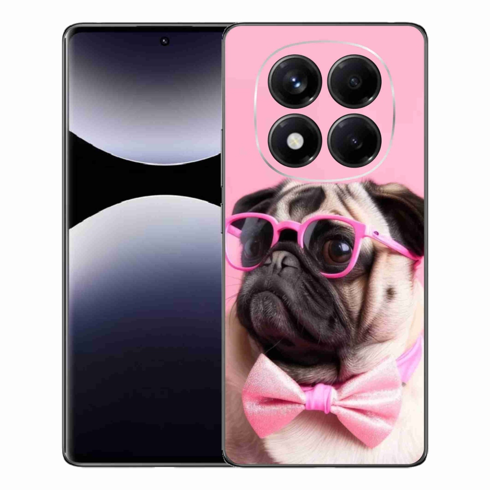 Gelový kryt mmCase na Xiaomi Redmi Note 14 Pro - stylový mops