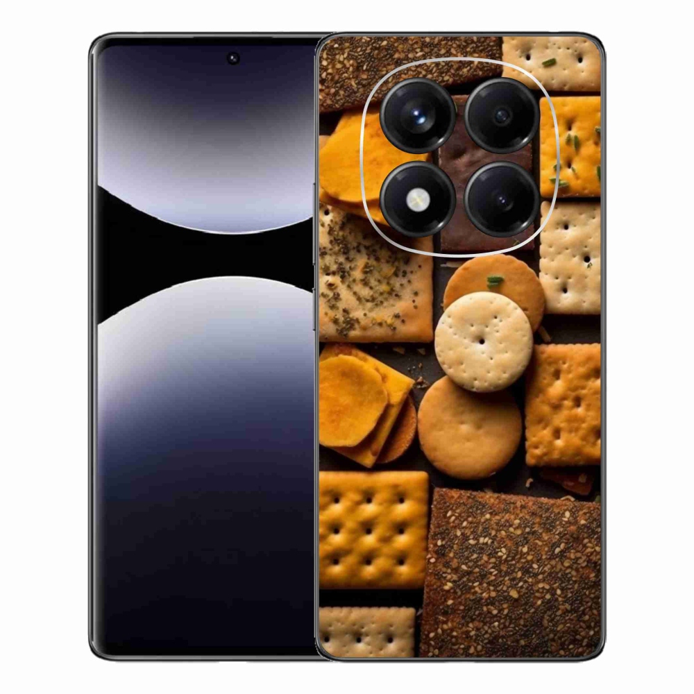 Gelový kryt mmCase na Xiaomi Redmi Note 14 Pro - sušenky