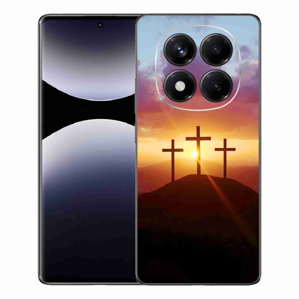 Gelový kryt mmCase na Xiaomi Redmi Note 14 Pro - tři kříže