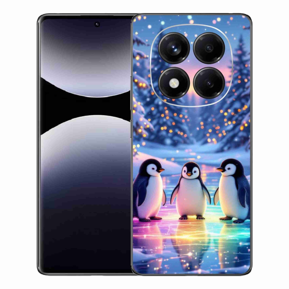 Gelový kryt mmCase na Xiaomi Redmi Note 14 Pro - tučnáci