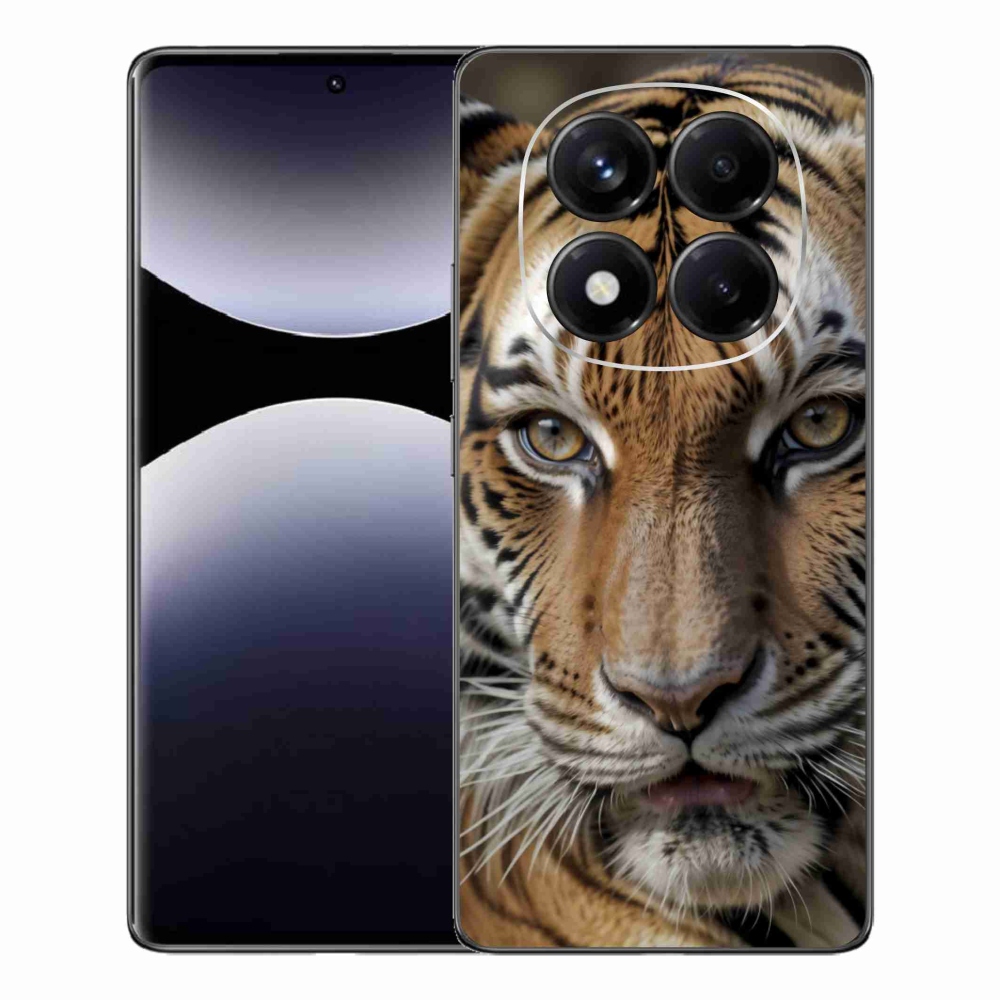 Gelový kryt mmCase na Xiaomi Redmi Note 14 Pro - tygří pohled