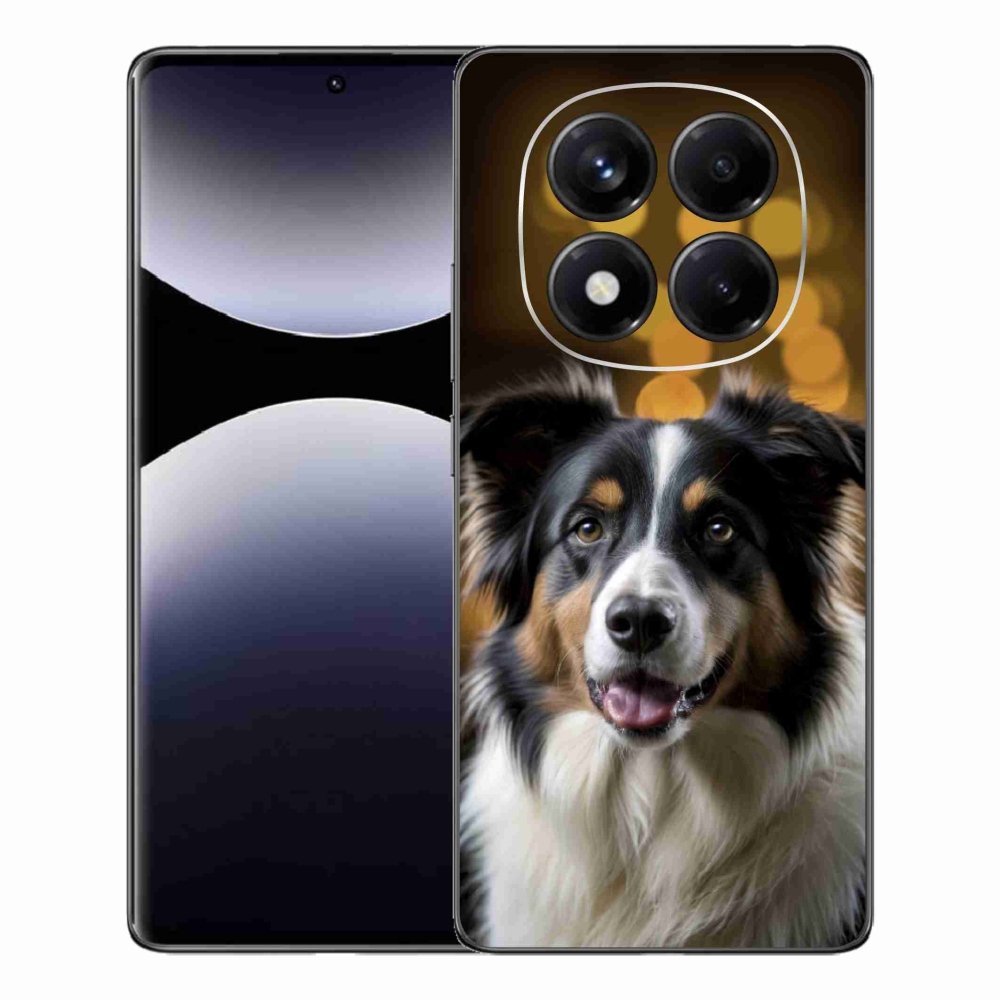 Gelový kryt mmCase na Xiaomi Redmi Note 14 Pro - usměvavý australský ovčák