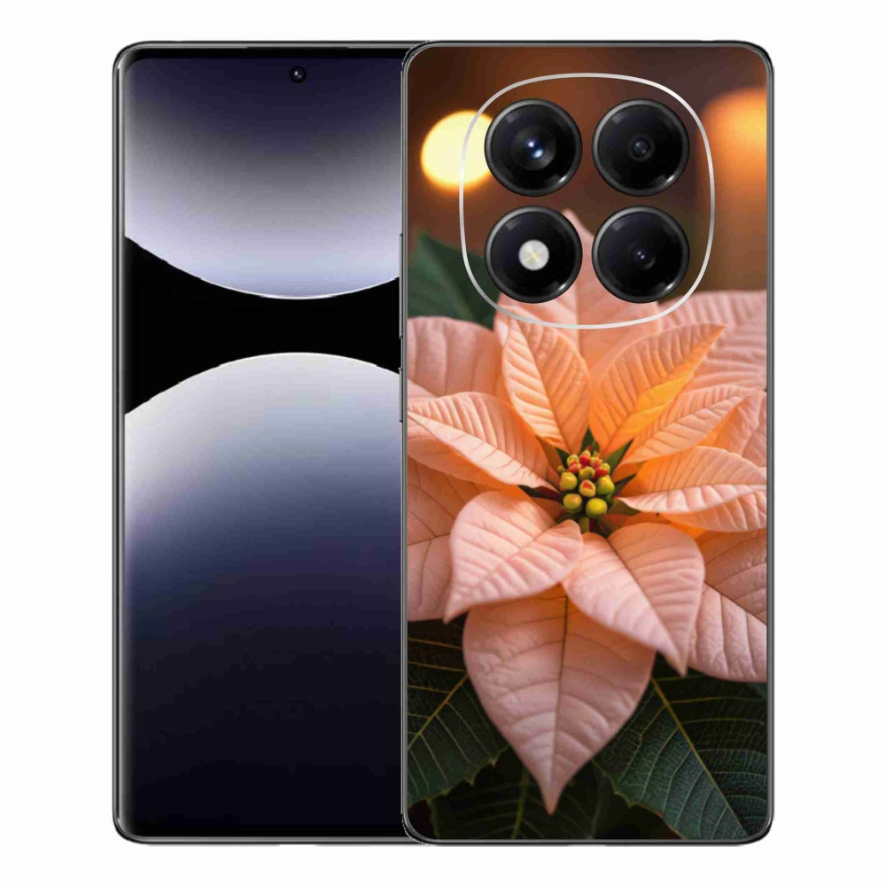 Gelový kryt mmCase na Xiaomi Redmi Note 14 Pro - vánoční hvězda