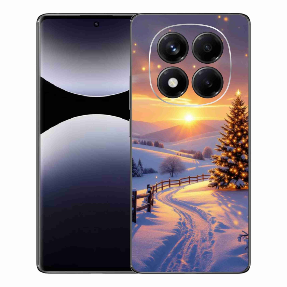 Gelový kryt mmCase na Xiaomi Redmi Note 14 Pro - zimní krajina