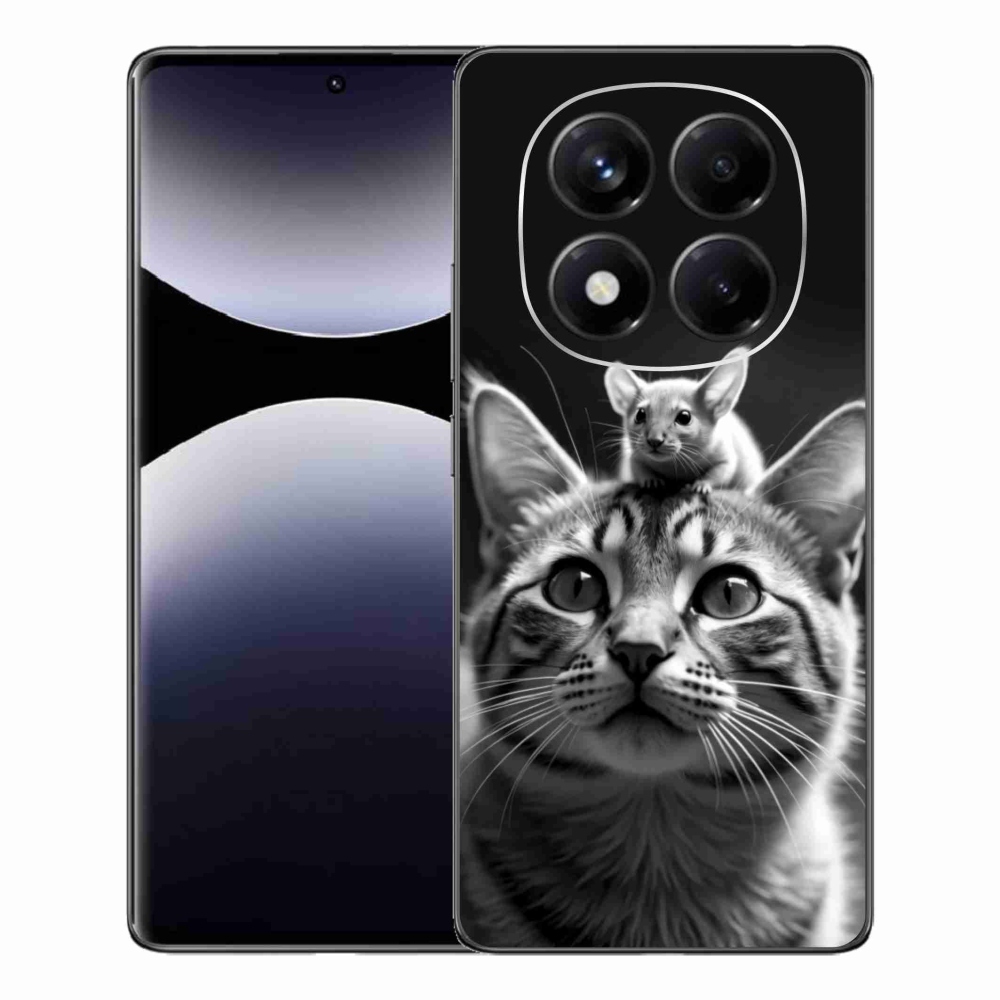 Gelový kryt mmCase na Xiaomi Redmi Note 14 Pro - zvířecí přátelství 2