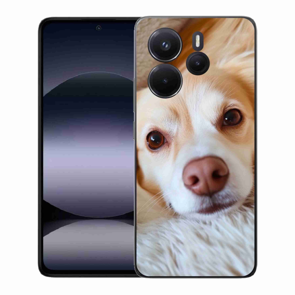 Gelový kryt mmCase na Xiaomi Redmi Note 14 - Roztomilá čivava