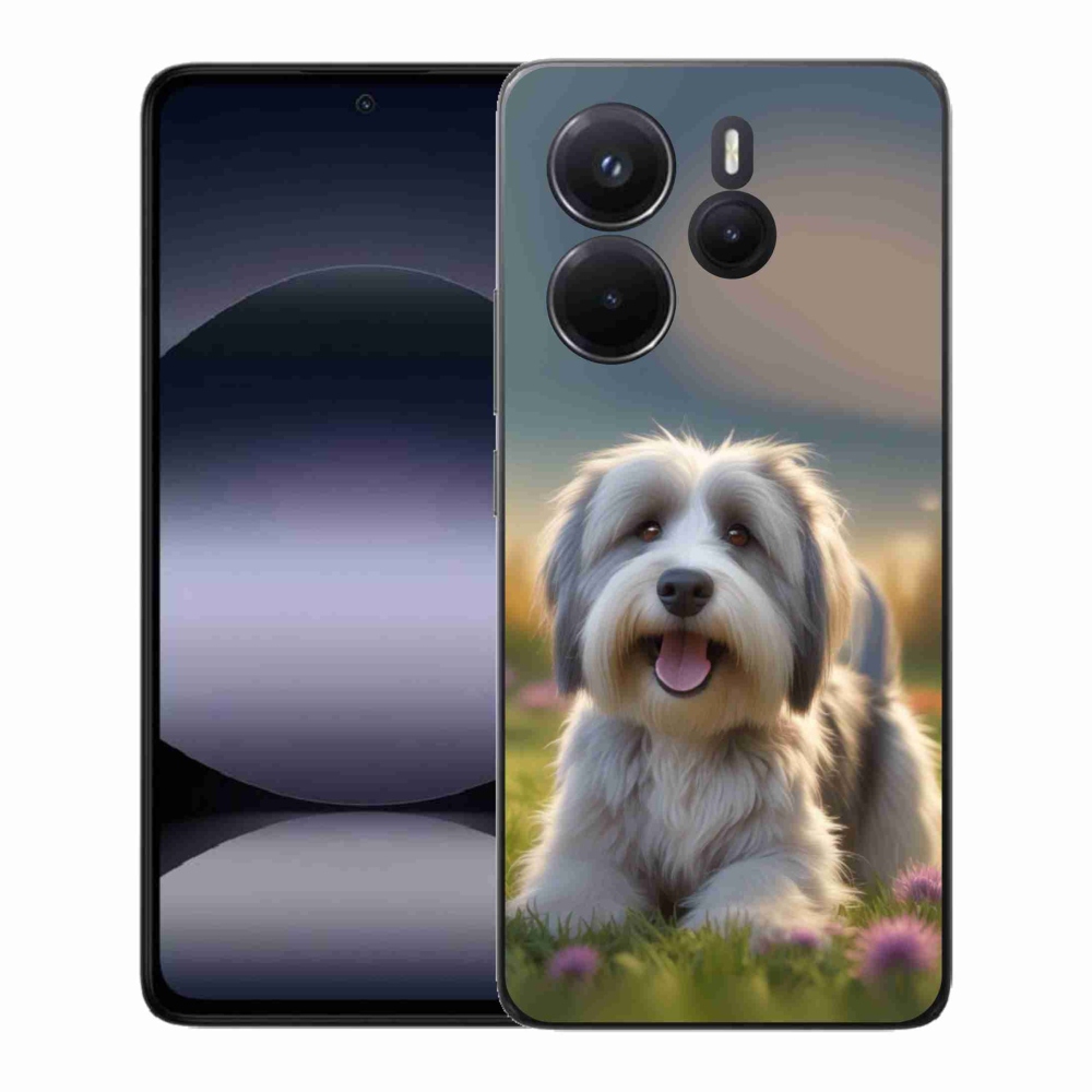 Gelový kryt mmCase na Xiaomi Redmi Note 14 - roztomilý havanský psík