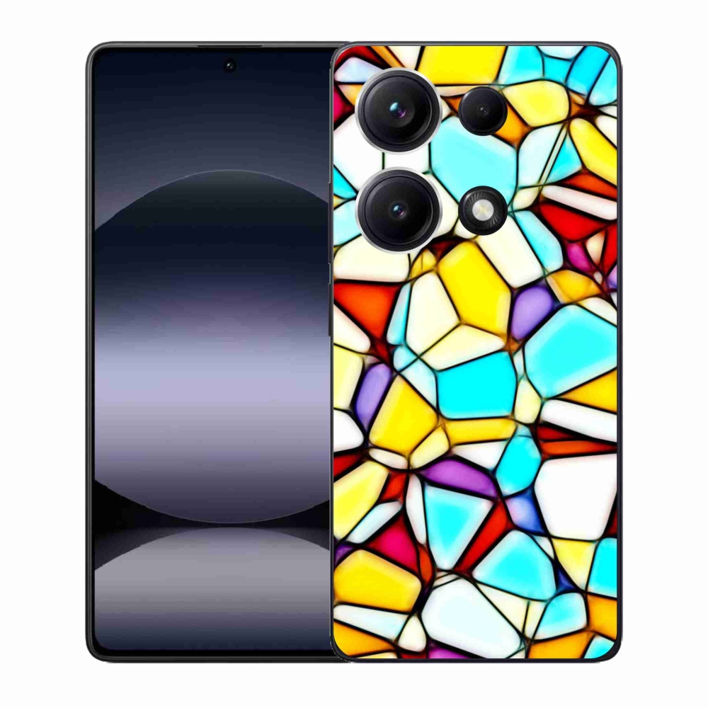 Gelový kryt mmCase na Xiaomi Redmi Note 14S - abstraktní motiv 40